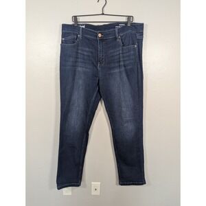 Mugsy Jeans Mens 38x32‎ Blue Denim Kinzies Stretch Medium Washer FLX4NKZ